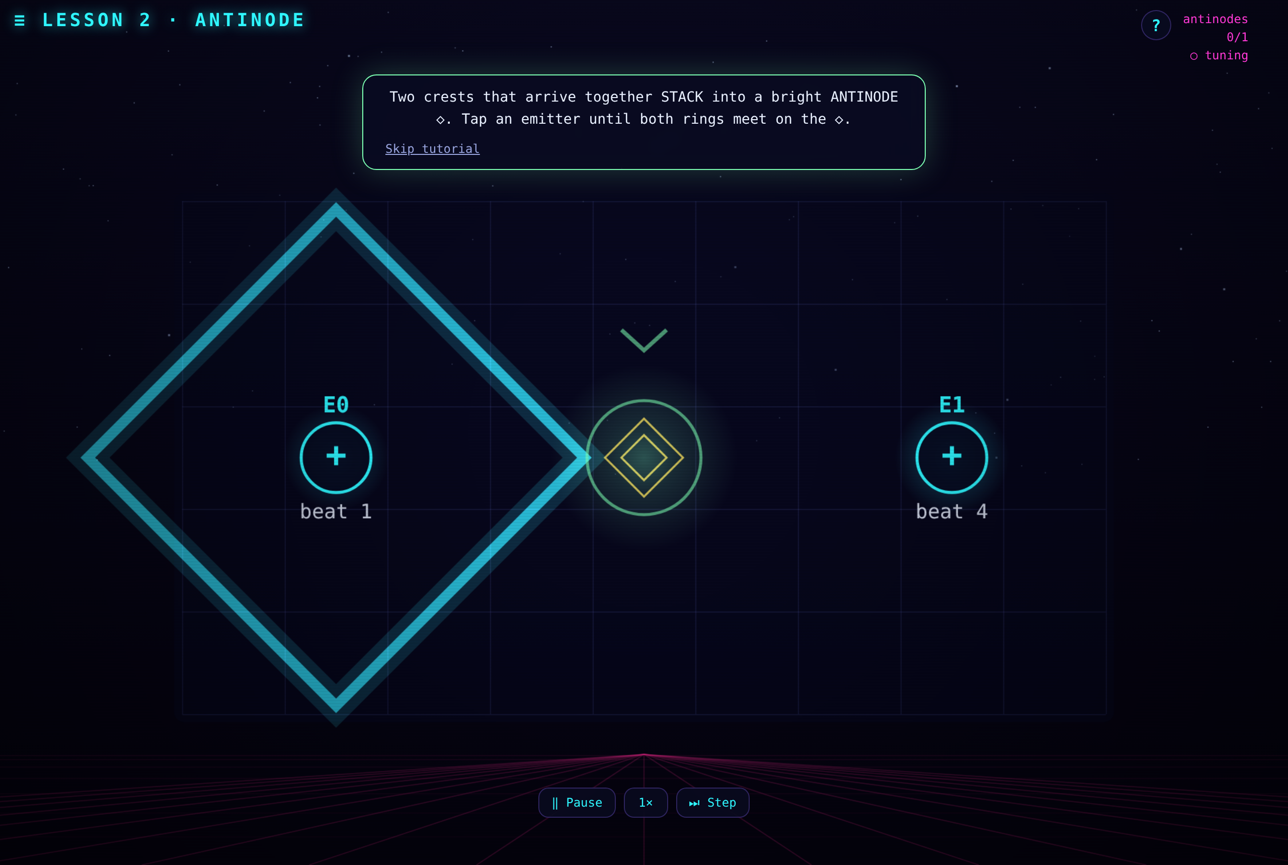 Antinode screenshot