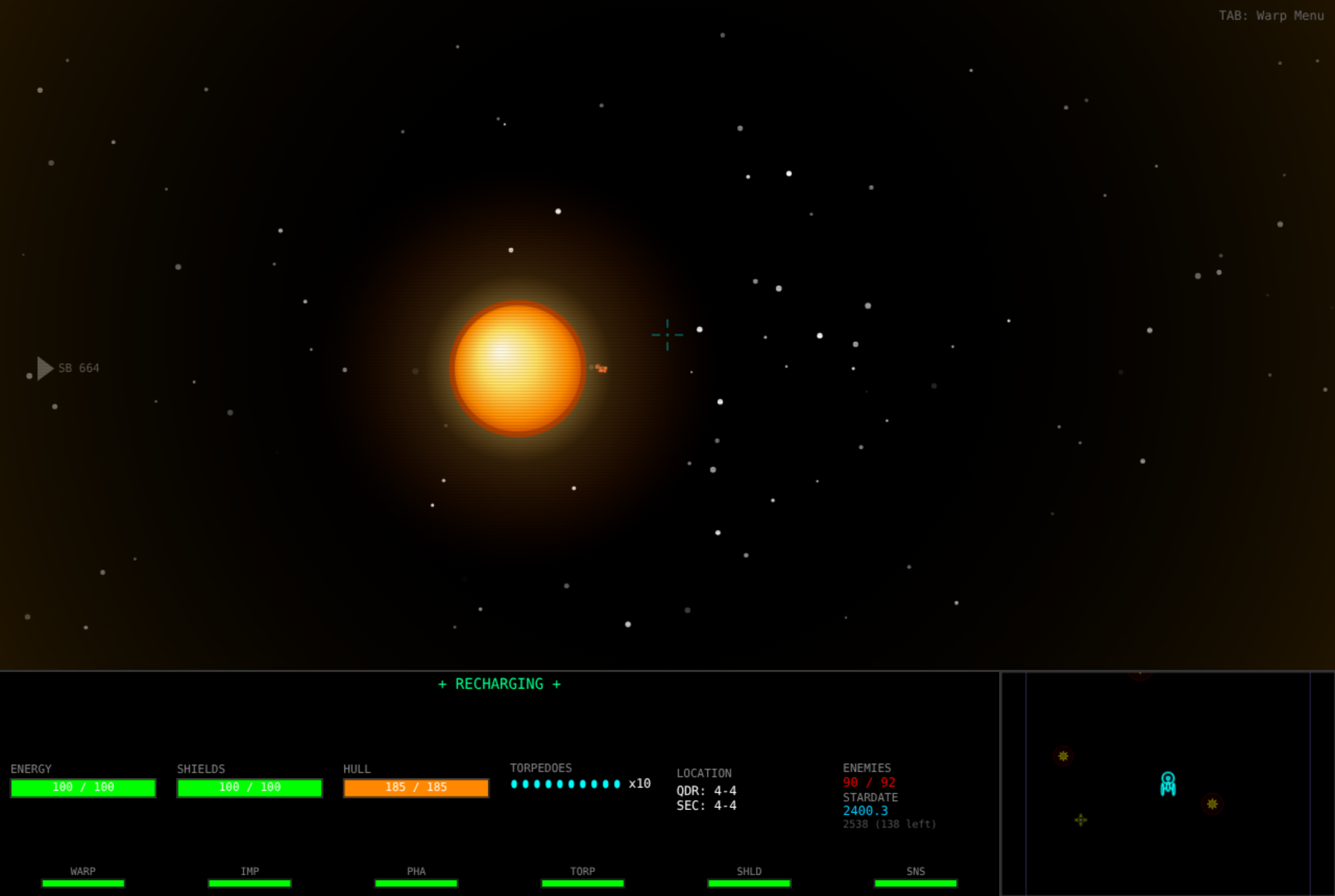Quadrant Command screenshot