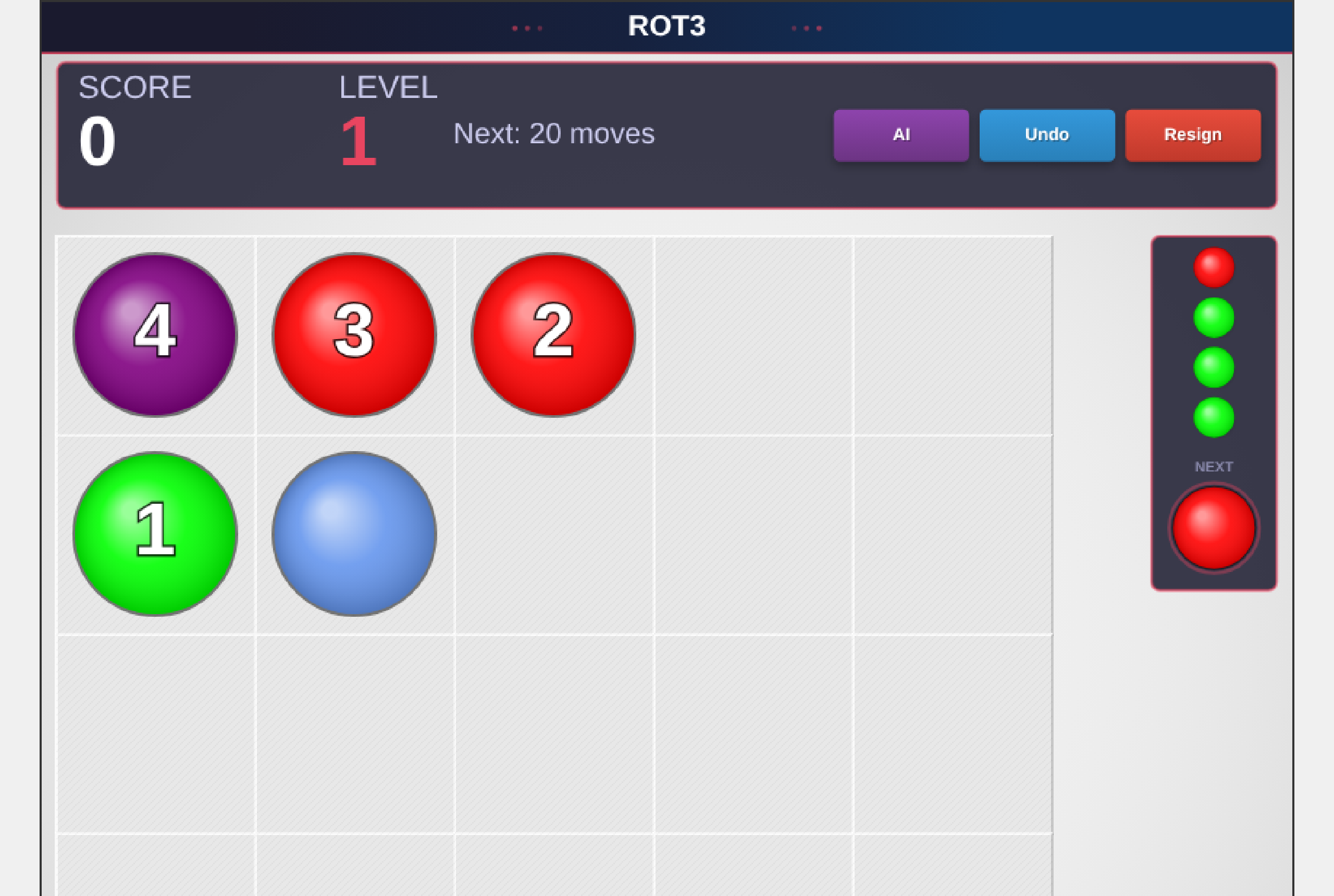 ROT3 screenshot